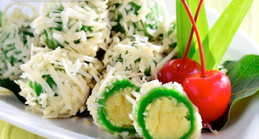Resep Kue Klepon Kacang Hijau Susu Khas Indonesia