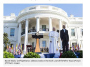 Kunjungi AS, Paus Fransiskus Makan Siang dengan 300 Gelandangan
