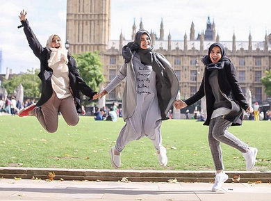 Liburan Seru, Ala Zaskia Sungkar, Shireen dan Bella di London