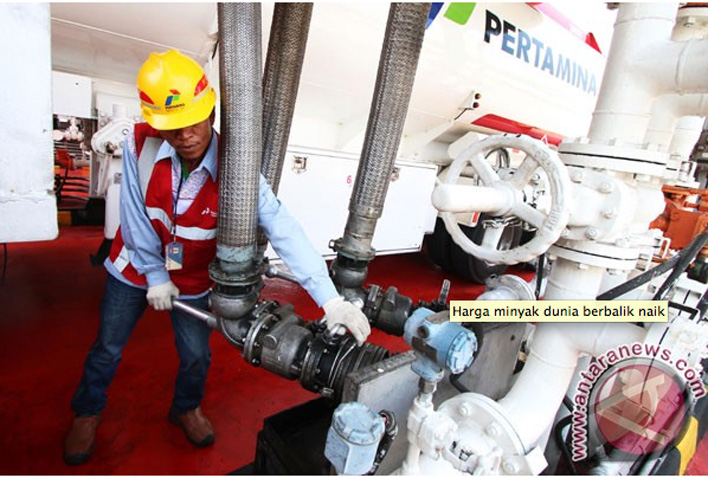 Harga Minyak Dunia Berbalik Arah