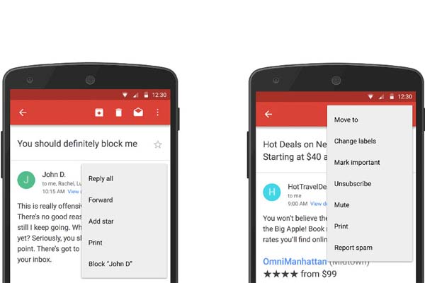 Gmail Menambahkan Fitur Block