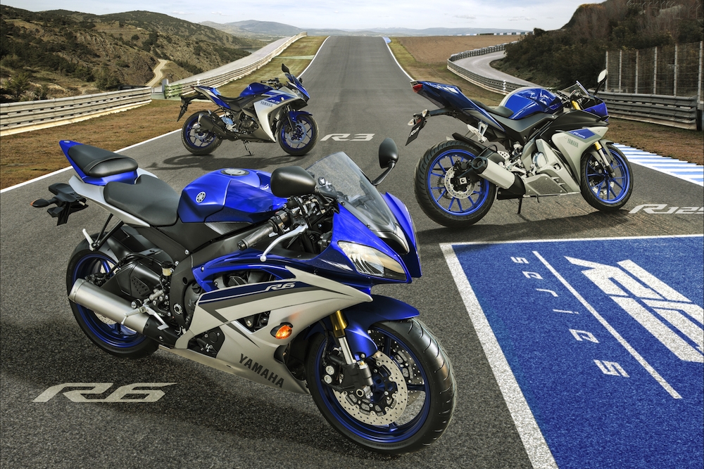 Yamaha Luncurkan Warna Baru untuk YZF-R125, R3, dan R6