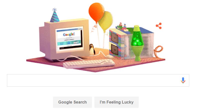 Google Ulang Tahun ke-17