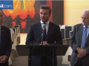 Bicara tentang Nasib Anak di Dunia, David Beckham Menahan Tangis