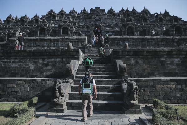 Google Umumkan Street View Pertama Candi Borobudur