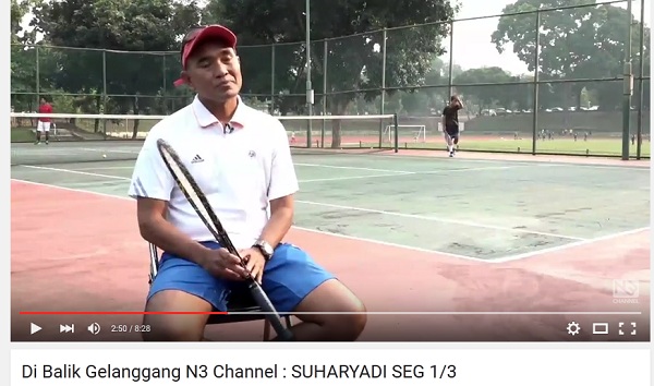 Suharyadi, Petenis Peraih Emas yang Terlupakan