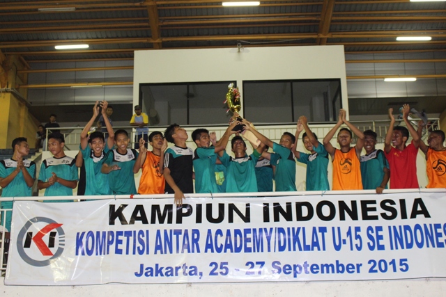 Sapu Bersih, Jember United Jawara Kampiun Indonesia 2015