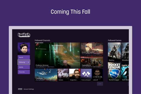 Twitch Hadir di PS4