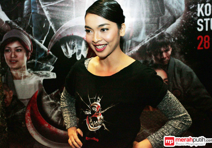 Bermain Dalam Film Action, Tika Bravani Ngaku Keseleo Leher