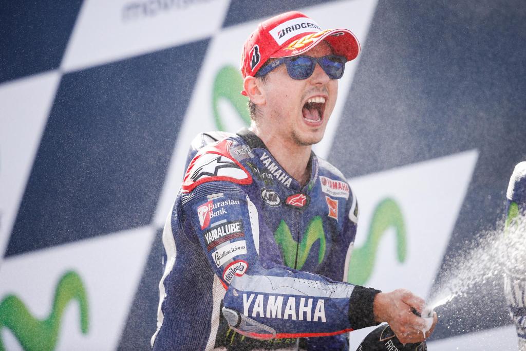 Jorge Lorenzo Ambisius Raup Poin Sempurna