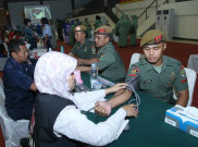HUT ke-70, 3000 Prajurit Sumbangkan Darah