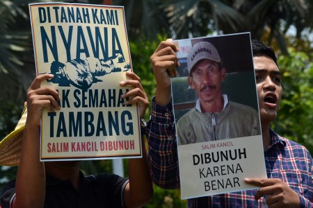 Kondisi Rekan Salim Kancil Sudah Membaik