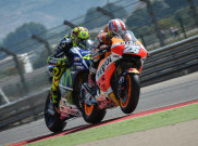 Dani Pedrosa Semringah Bisa Tikung Valentino Rossi