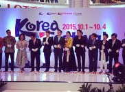 Leeteuk dan Kangin Super Junior Hadiri Acara Korea Festival 2015 di Jakarta