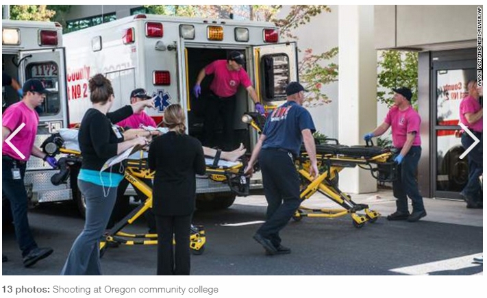 Penembak di Kampus Oregon Hanya Tembak Mahasiswa Kristiani
