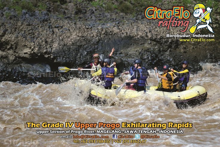 Liburan Asyik di Tempat Wisata Arung Jeram Citra Elo Yogyakarta