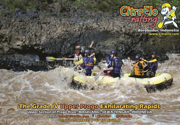 Liburan Asyik di Tempat Wisata Arung Jeram Citra Elo Yogyakarta