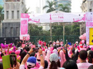 Ribuan Warga Peringati Jakarta Goes Pink 2015