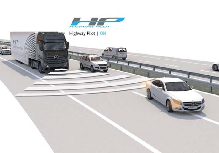 Truk Self Driving Mengaspal di Jerman