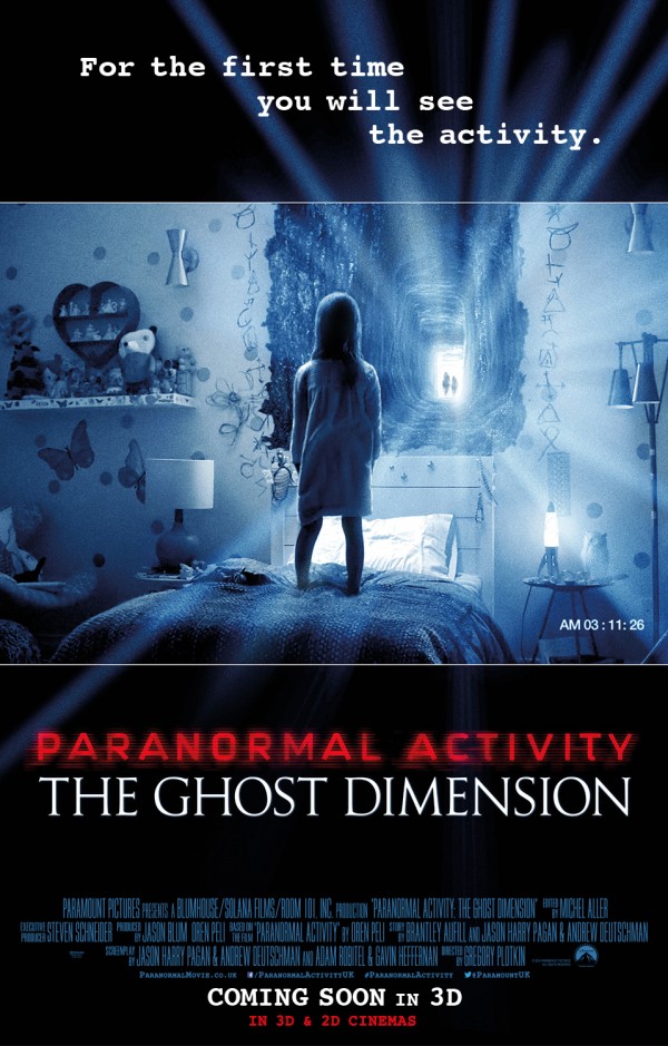Sensasi Ketegangan Film Paranormal Activity: The Ghost Dimension