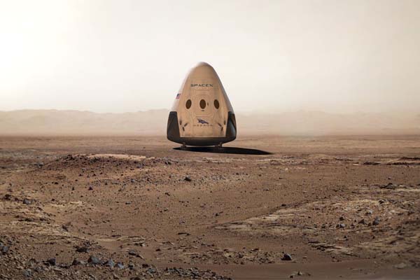 SpaceX Saingi NASA Antarkan Manusia ke Mars