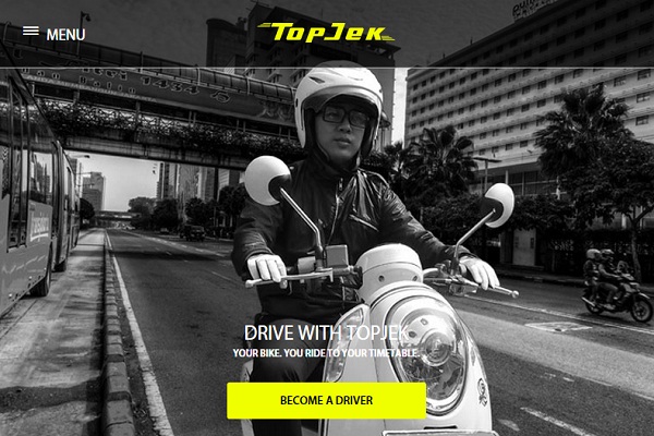 TopJek Ramaikan Persaingan Transportasi Online