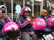 Launching LadyJEK, Ojek Online Khusus Wanita
