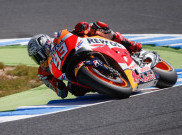 Marc Marquez Kesakitan di Dua Latihan Bebas GP Jepang