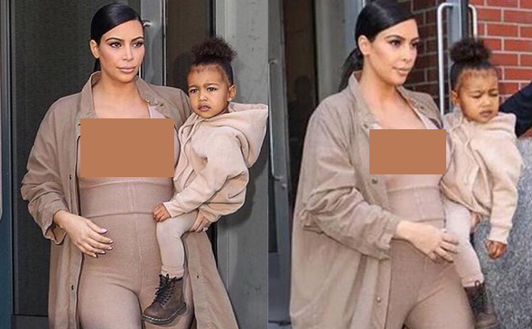 Kasihan, Anak Kim Kardashian Jatuh Tersungkur