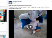 Video Kekerasan Pelajar Berkerudung Gemparkan Netizen