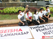 Geisha Gelar Aksi Moral Melawan Kabut Asap