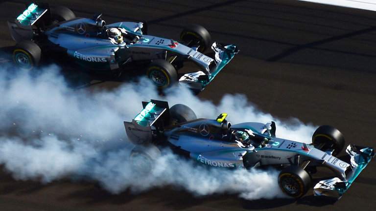 Posisi Rosberg Tergeser Usai Tersungkur di Rusia