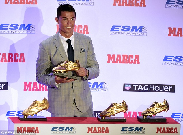 Ronaldo Belum Puas Sabet Sepatu Emas Keempat