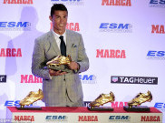Ronaldo Belum Puas Sabet Sepatu Emas Keempat