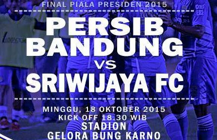 Final Piala Presiden Layaknya Pertandingan Internasional