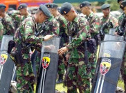 Kodam Jaya Terjunkan Pasukan Huru-hara di Final Piala Presiden