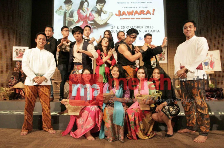 Konferensi Pers Teater Abnon Pentaskan 'Jawara - Langgam Hati Dari Marunda'