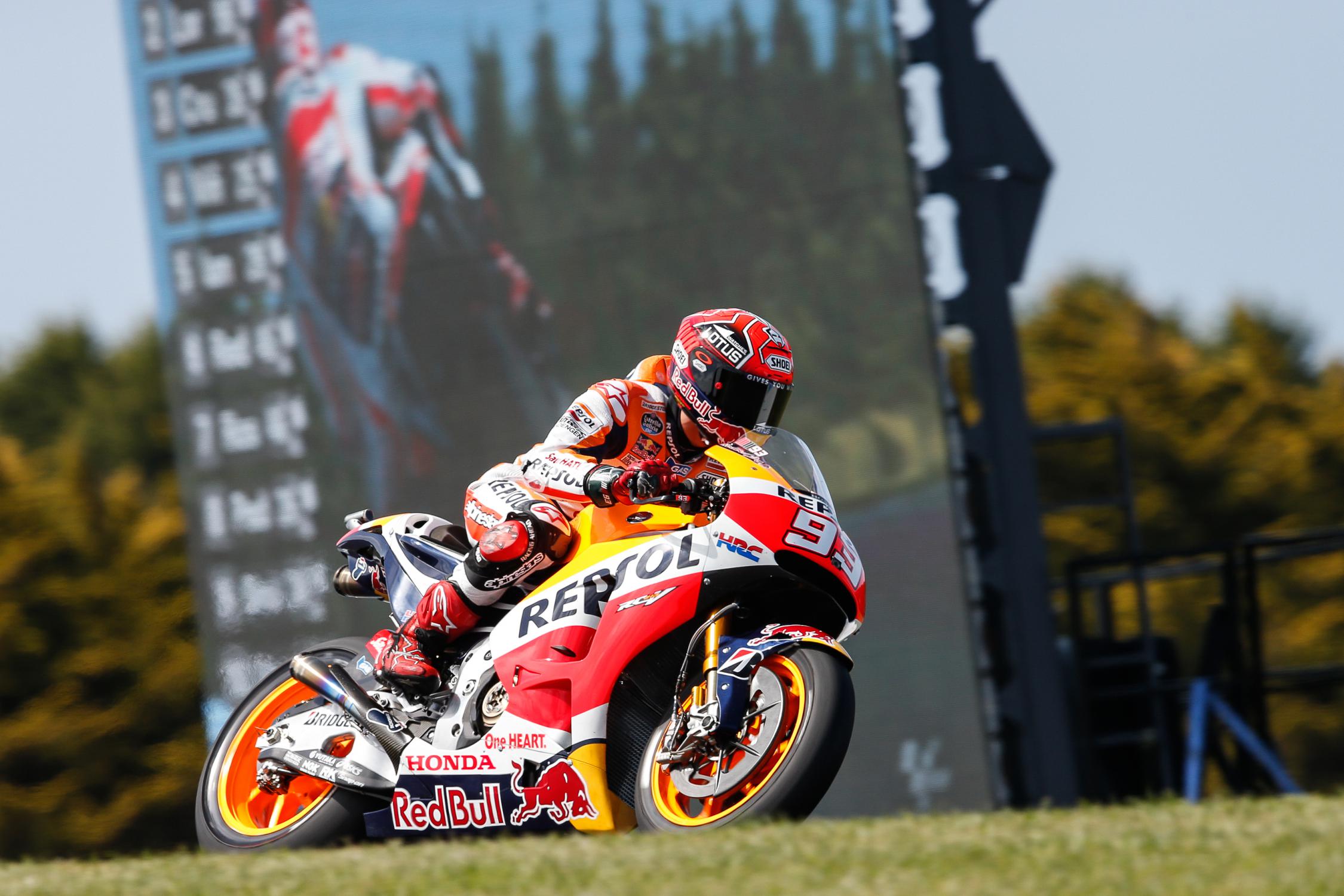 Marc Marquez Sabet Pole Position MotoGP Australia