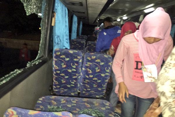 Aksi Sweeping Brutal Jakmania Mulai Kepung Ibu Kota