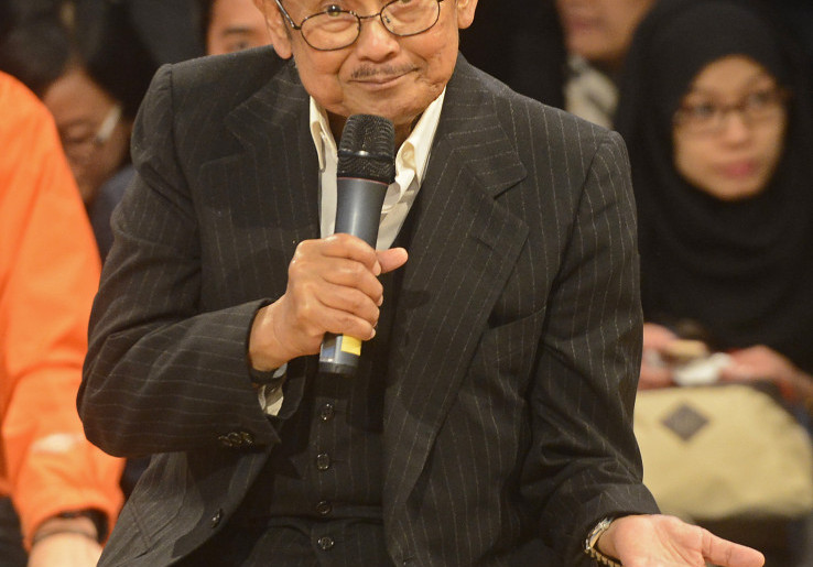 BJ Habibie Hadiri Penutupan Frankfurt Book Fair 2015