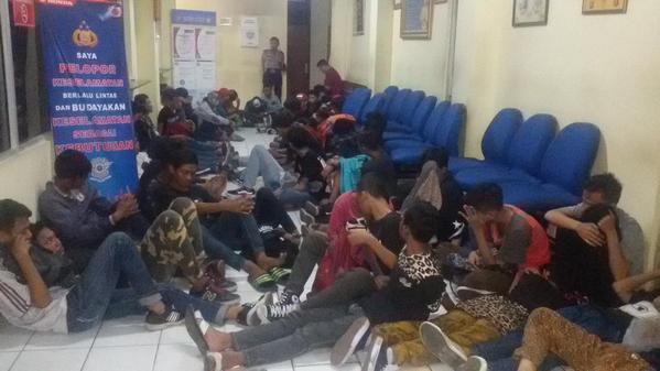 Polres Jakarta Selatan Amankan 321 Suporter Anarkis