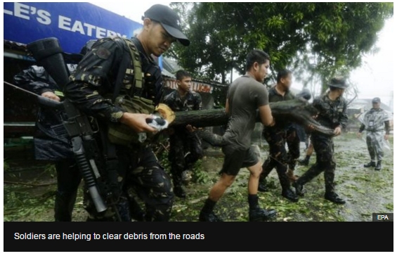 Topan Hebat Porak-porandakan Filipina