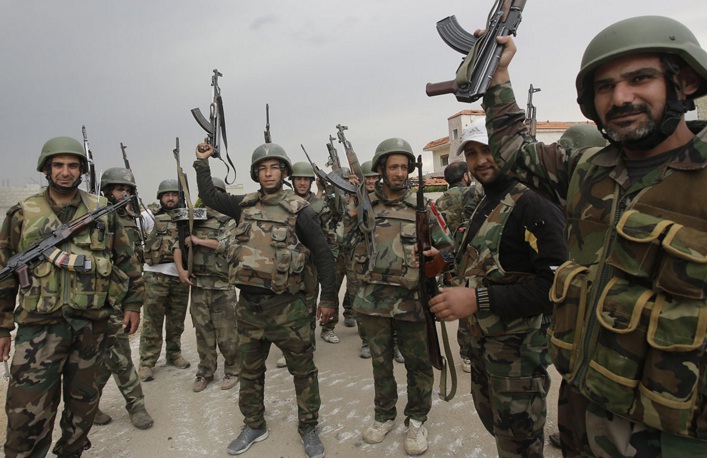 Tentara Suriah Bantai 300 Anggota ISIS