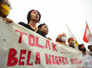 Mahasiswa Gelar Aksi 'Tolak Bela Negara'