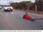 Eksekusi Mati Baru ala ISIS: Diseret dengan Mobil!