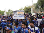 Usai Bentrok dengan Jakmania, Anggota Bobotoh Hilang di GBK
