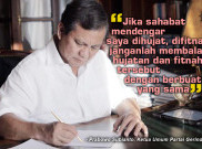 Kalimat Menggetarkan dari Tokoh Bangsa Prabowo Subianto