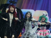 Penampilan Kostum Halloween Night JKT48 di HUT MNCTV