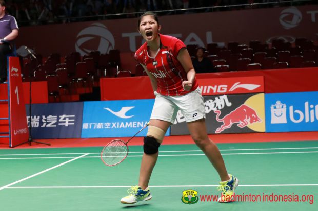 Edi/Gloria dan Linda Tanpa Hambatan di Babak Pertama