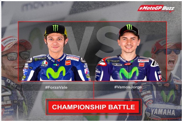 Perang Tagar #ForzaVale vs #VamosJorge Memanas di GP Malaysia